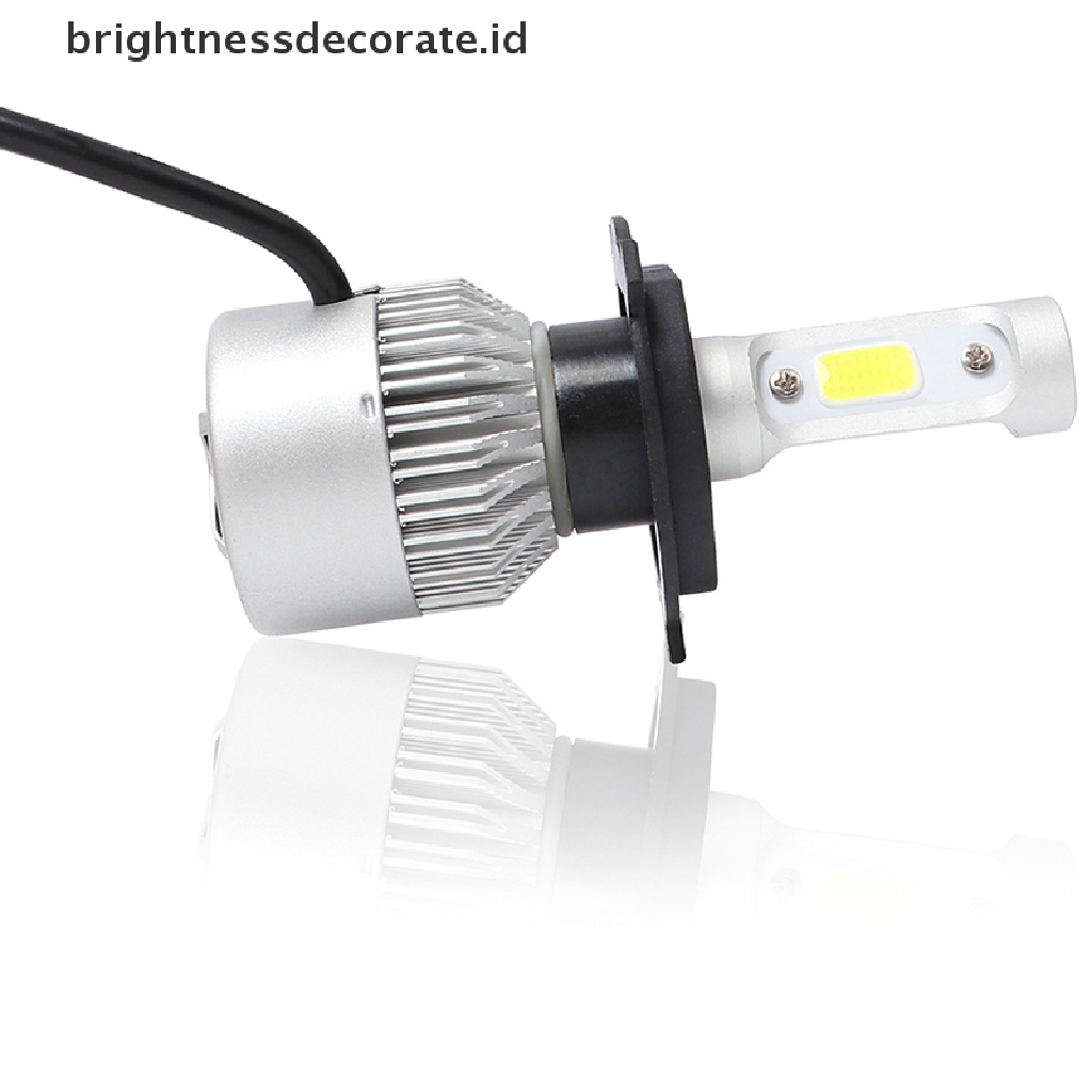 2pcs Lampu Depan Led H4 Hb2 9003 285000Lm 1950w High Power