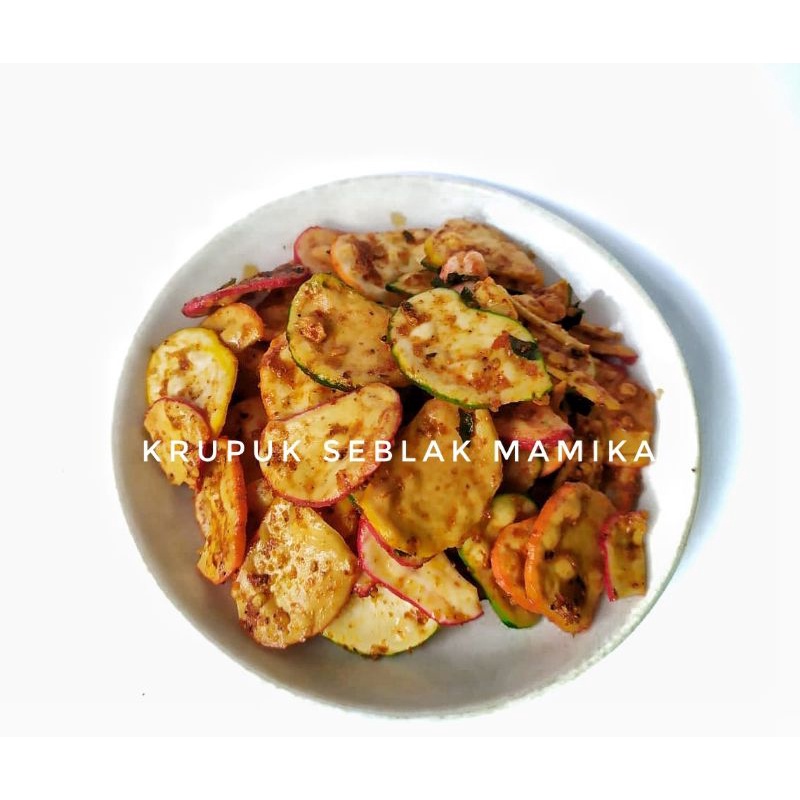 

(bisa COD) camilan/makanan ringan krupuk seblak pedas renyah/seblak kering/seblak bantat