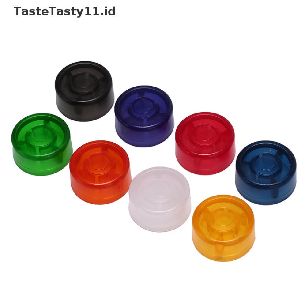 (Tastetasty) 10pcs Tutup Pedal Efek Gitar Bahan Plastik