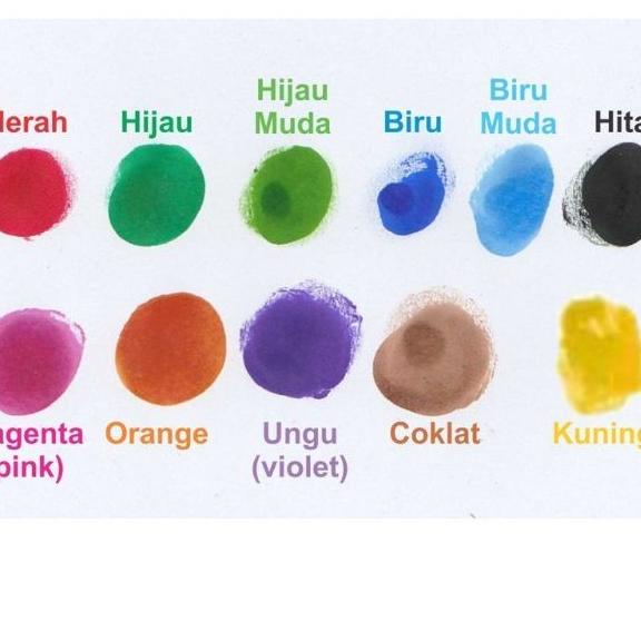 

Special Promo / LnQ REFILL TINTA STEMPEL FLASH WARNA /Super@sekali