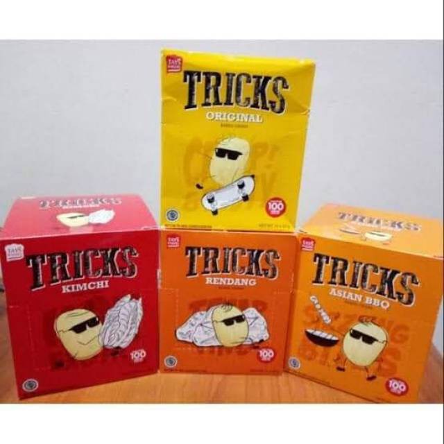 

TRICKS 1 PAK ISI 10 X 20 GR