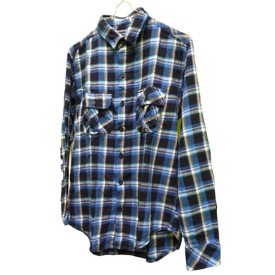 Kemeja Flanel Garis Long Sleeve Shirt Merk NIMCO-DISKON MURAH