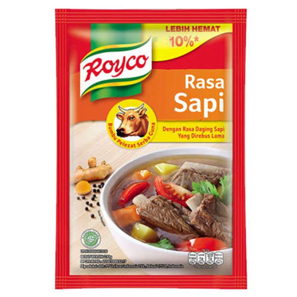 

Royco Kaldu Rasa Sapi 100 Gr