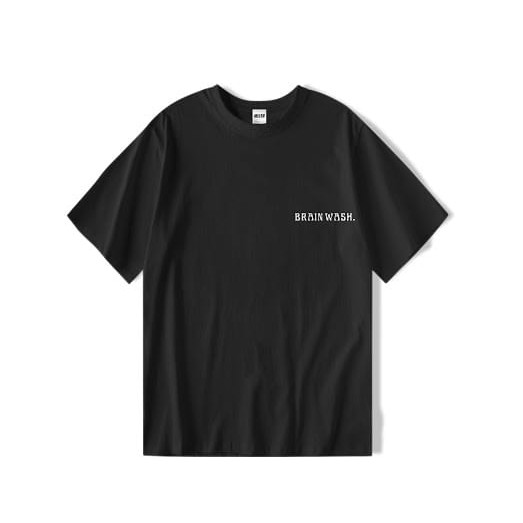 Milestones BRAINWASH BLACK T-shirt