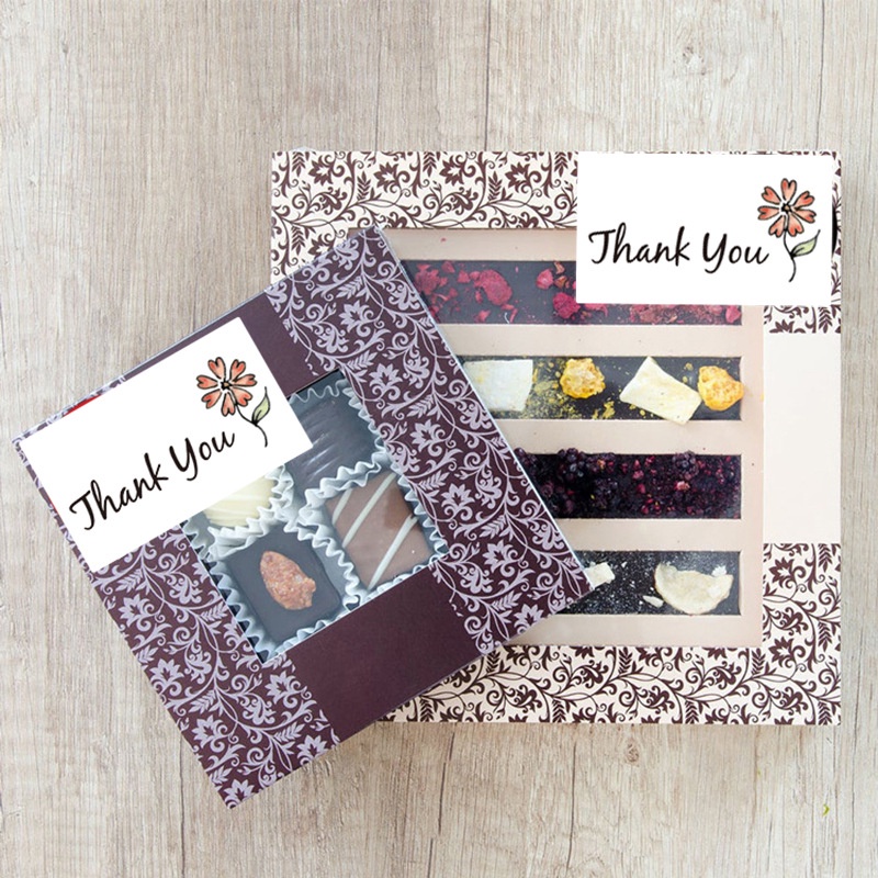 

Sticker packing label box thank you reward animal PERSEGI 1 roll (200pcs) 5x3cm