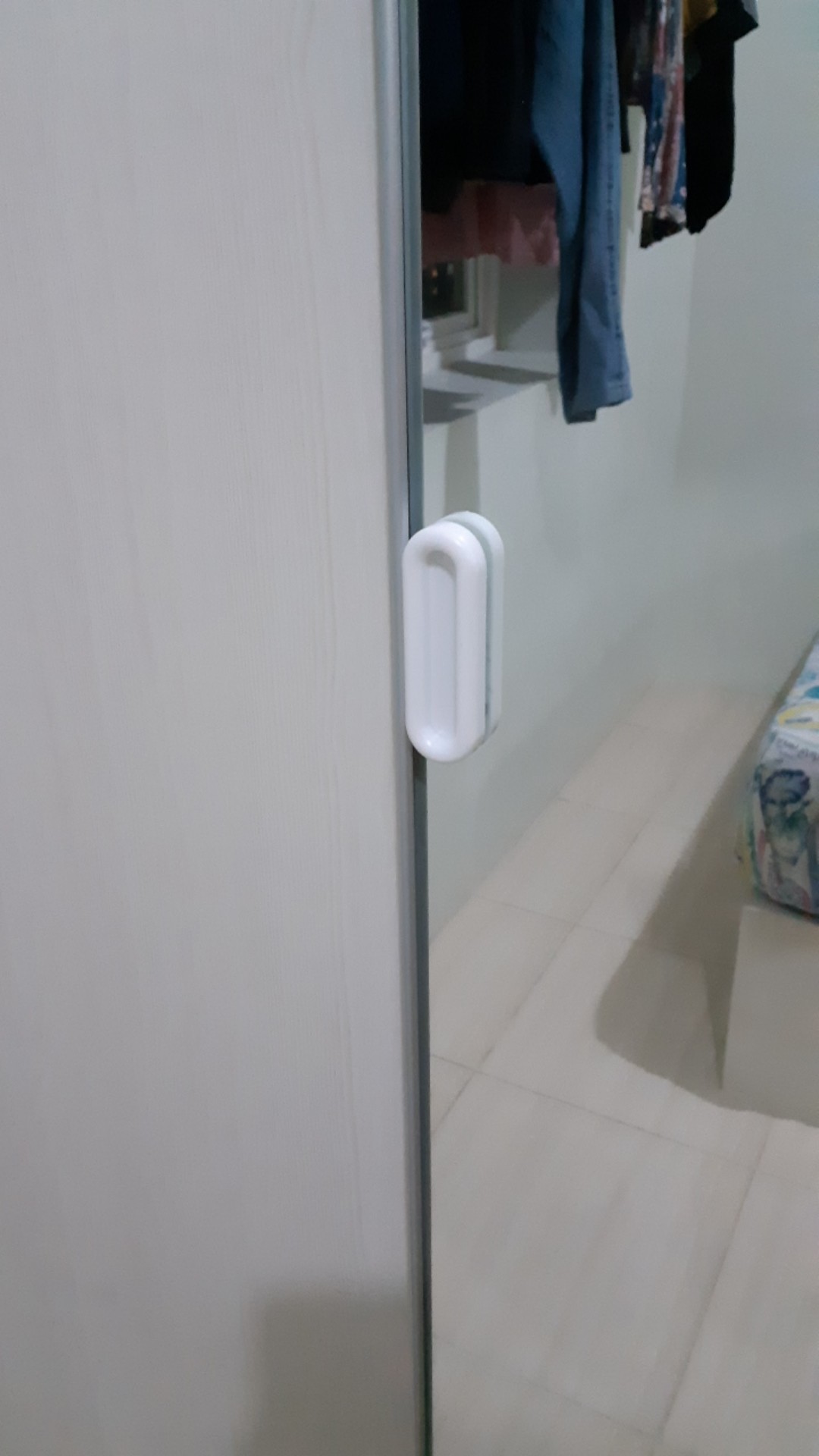 Gagang Pegangan Pintu Jendela Manual Window Opening Door Handle Portable Home Double Tape Household