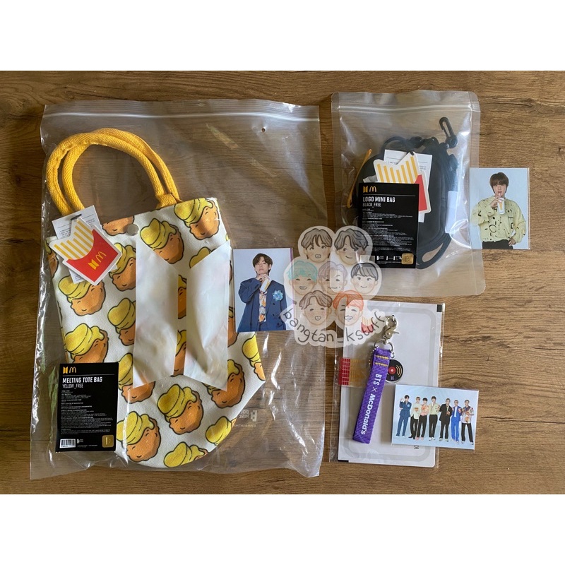 [READY STOCK] OFFICIAL BTS X MCDONALD MCD MERCHANDISE