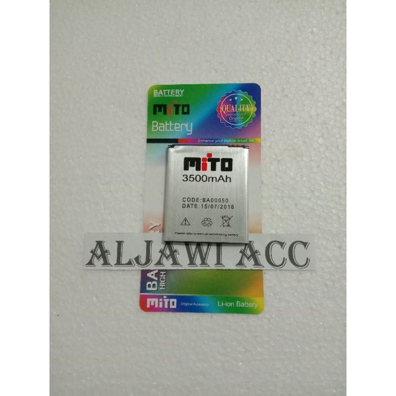 BATRE BATERAI MITO A70 BA00050 ORIGINAL BATTERY HP