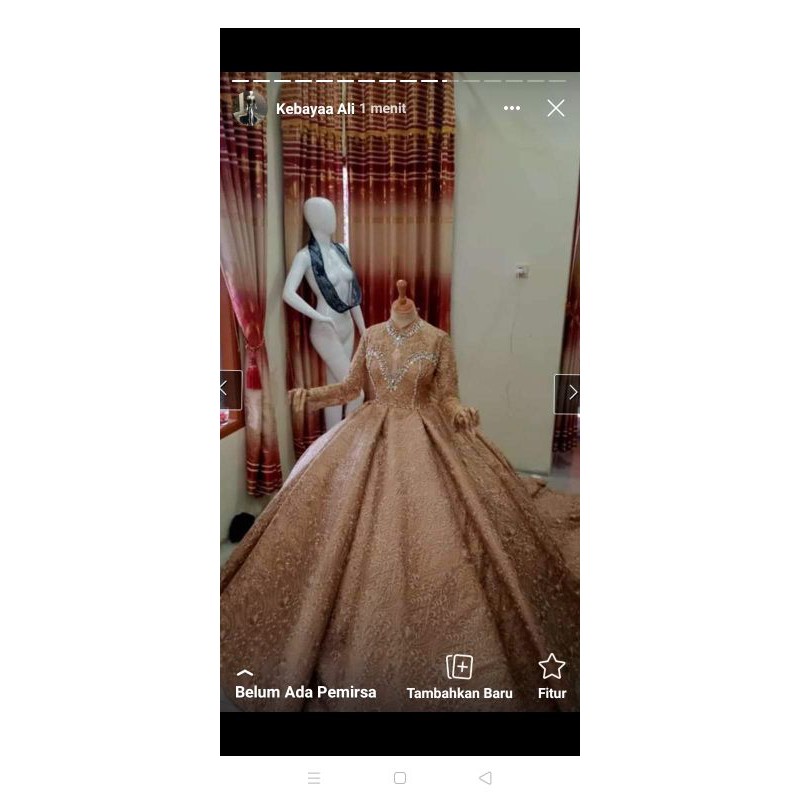 Gaun pengantin barbie