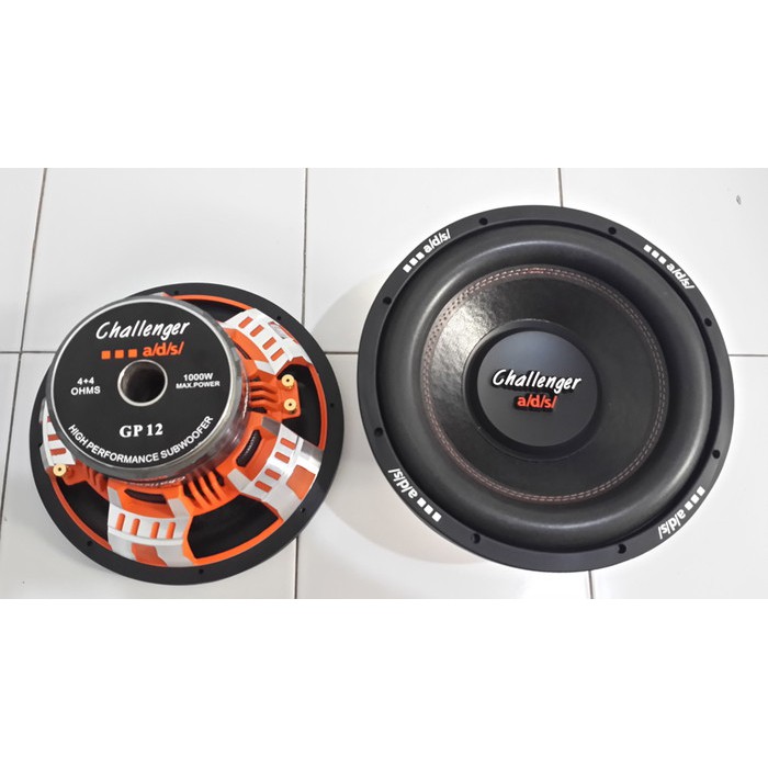 SPEAKER 12 INCH GP 12 SUBWOOFER ADS CHALLENGER 1000 WATTS ( ORIGINAL ASLI )