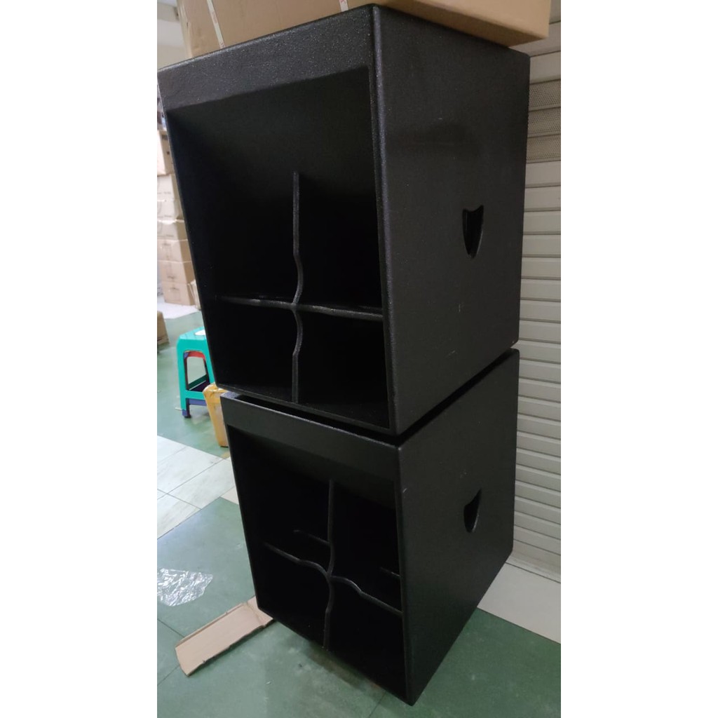 (JUAL 1 BUAH) - Box Speaker Turbo Bass Reflex 18 Inch Kosong UKURAN BESAR