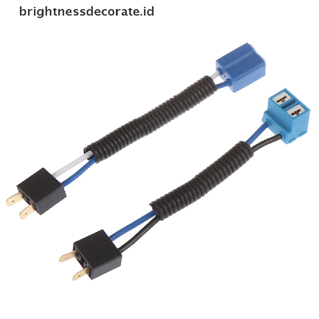(Birth) 1pc Socket Konektor 2-pin H7 Untuk Lampu Depan Mobil