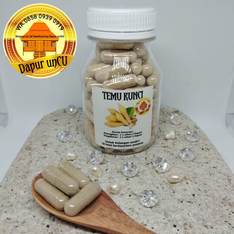 

TEMU KUNCI. 100 kapsul. ( di buat ketika ada pesanan, sehingga produk selalu baru..)
