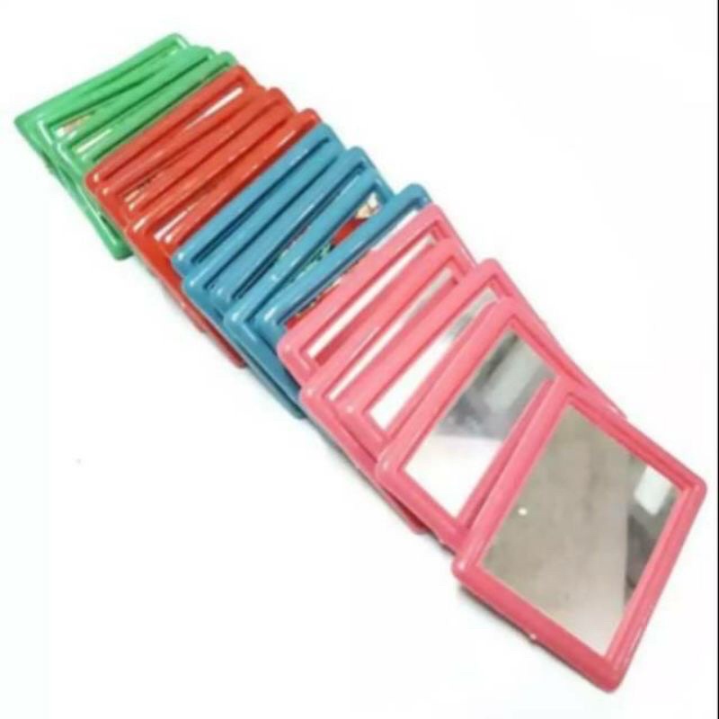 [20PCS] Cermin Kaca Kotak / Kaca Kecil / Kaca Kotak Mini