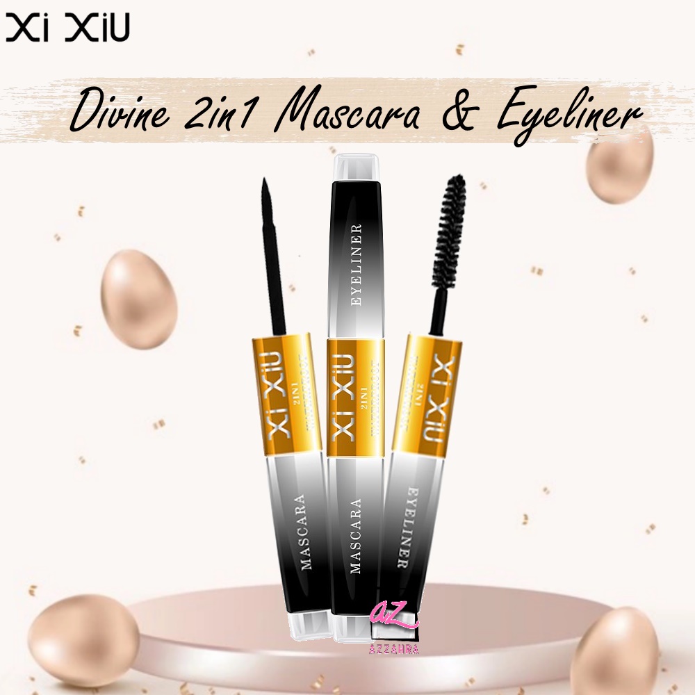 XI XIU Divine 2in1 Mascara &amp; Eyeliner (BPOM)