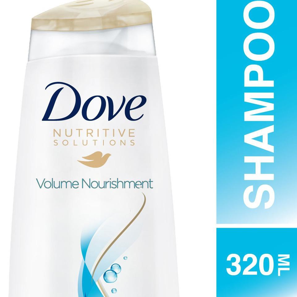 Ready YKAUI Dove Shampoo Nutrive Solutions Volume Nourishment 320Ml 90 Model Terkini