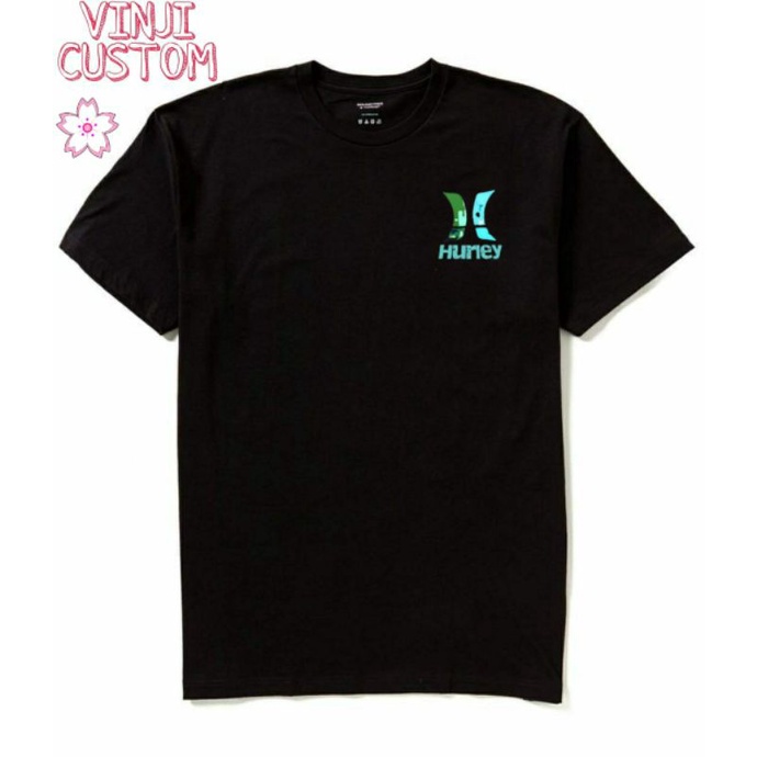 kaos HURLEY green kaos big size S M L XL XXL 3XL 4XL / Baju Distro / kaos pria / kaos wanita / kaos 