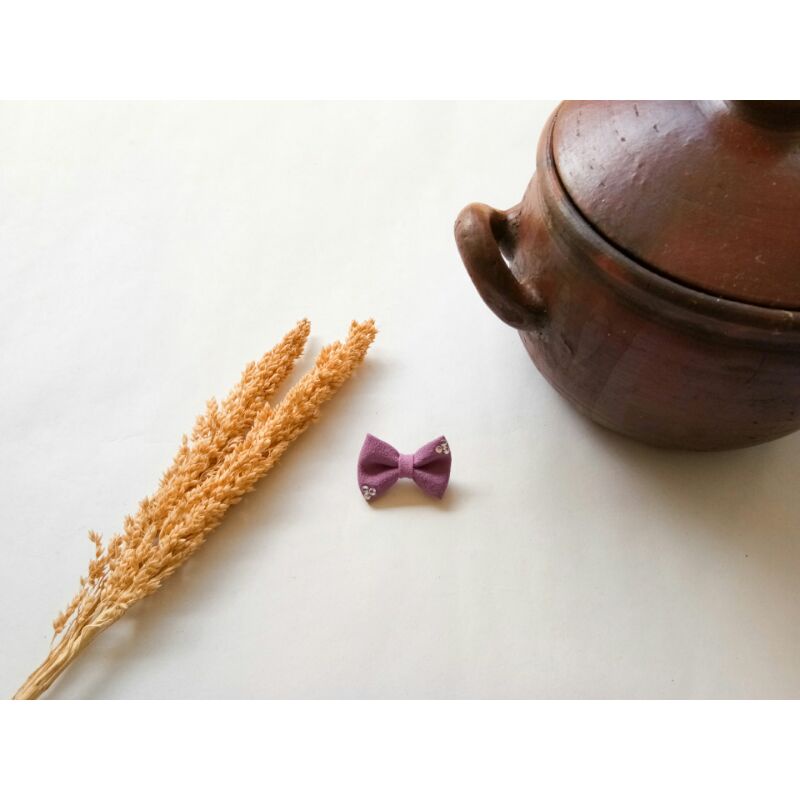 VOL. 1 Bros Pita Kristal imut mini bros dagu bros jilbab-purple