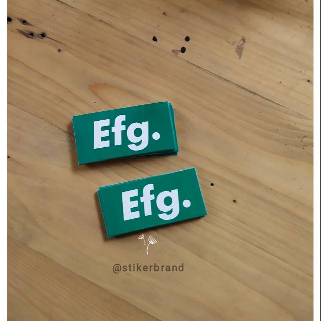 Stiker brand stiker distro stiker graftac Efg Anti air Stiker brand stiker distro stiker graftac Efg Anti air