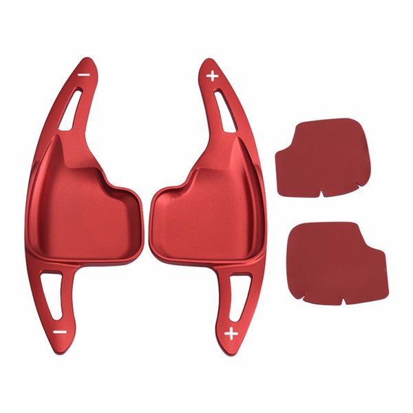 Perpanjangan Tuas Shifter Kemudi Mobil BMW F30 F31 F32 F10 F20 F22 F15 F16 X1 X3 X4 X5 X6 Bahan Aluminum Warna Merah