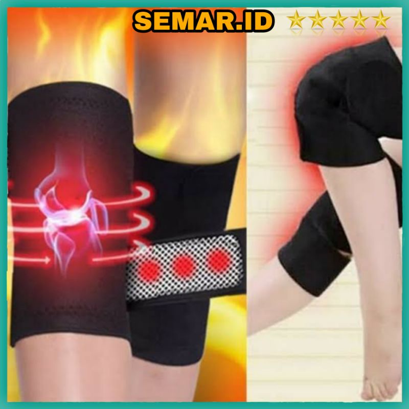 Sabuk Terapi Pemanas Lutut / Magnetic Therapy Self Heating Knee Pads 1 PCS