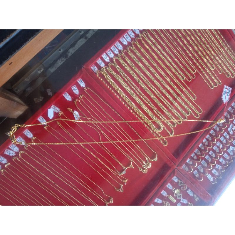 kalung emas 22 karat