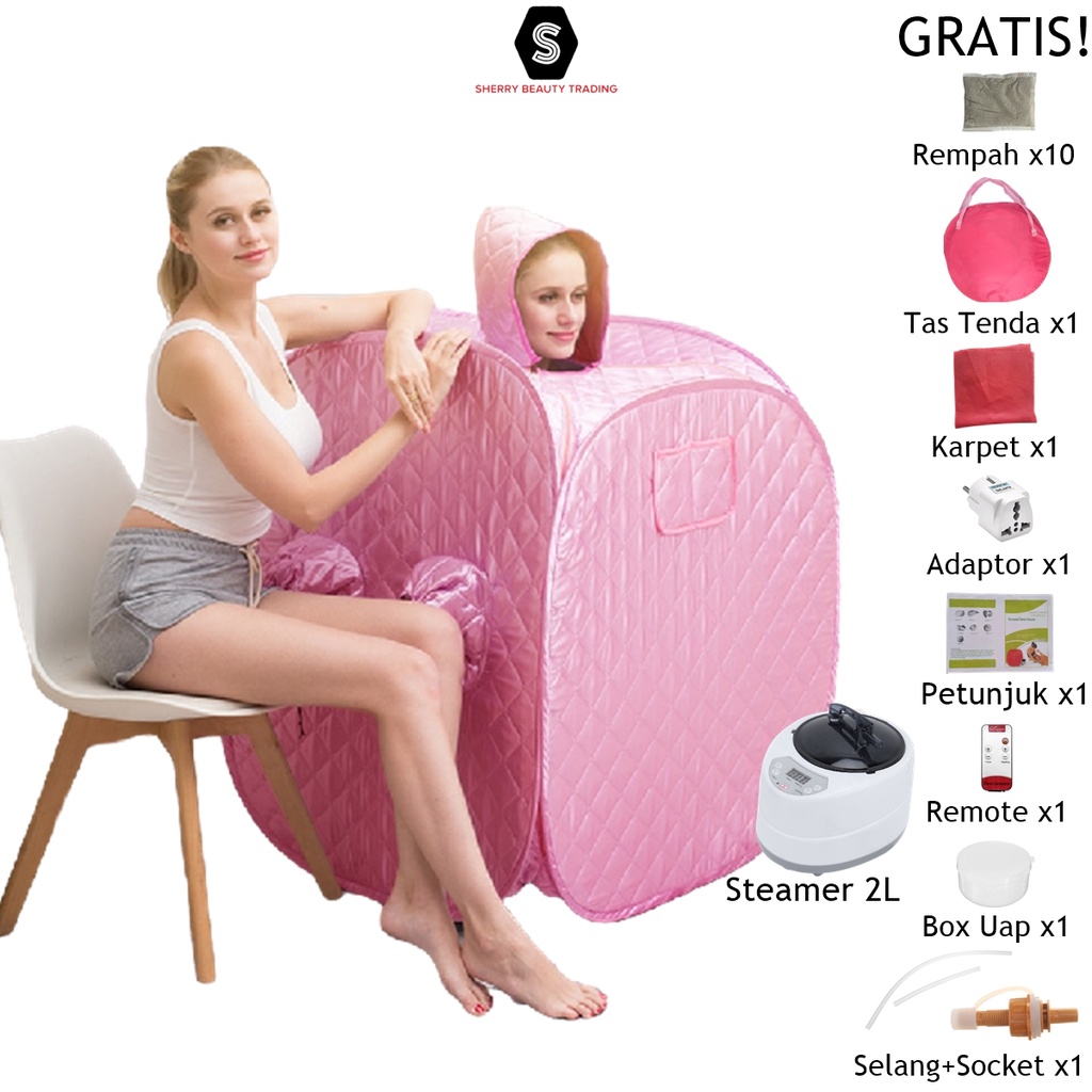 Alat Pelangsing Tubuh Sauna Portable Steam Spa Room Termurah