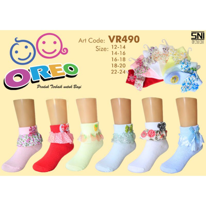 Kaos kaki renda bayi dan anak/Kaos kaki renda/Kaos kaki bayi