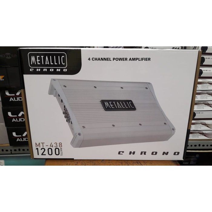 Power 4 Channel metallic MT-438