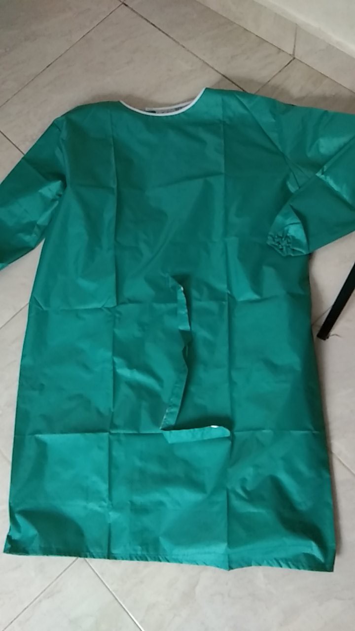 Baju Gaun Jas Operasi Apd Parasit Anti Air Surgical Gown Apron Medis