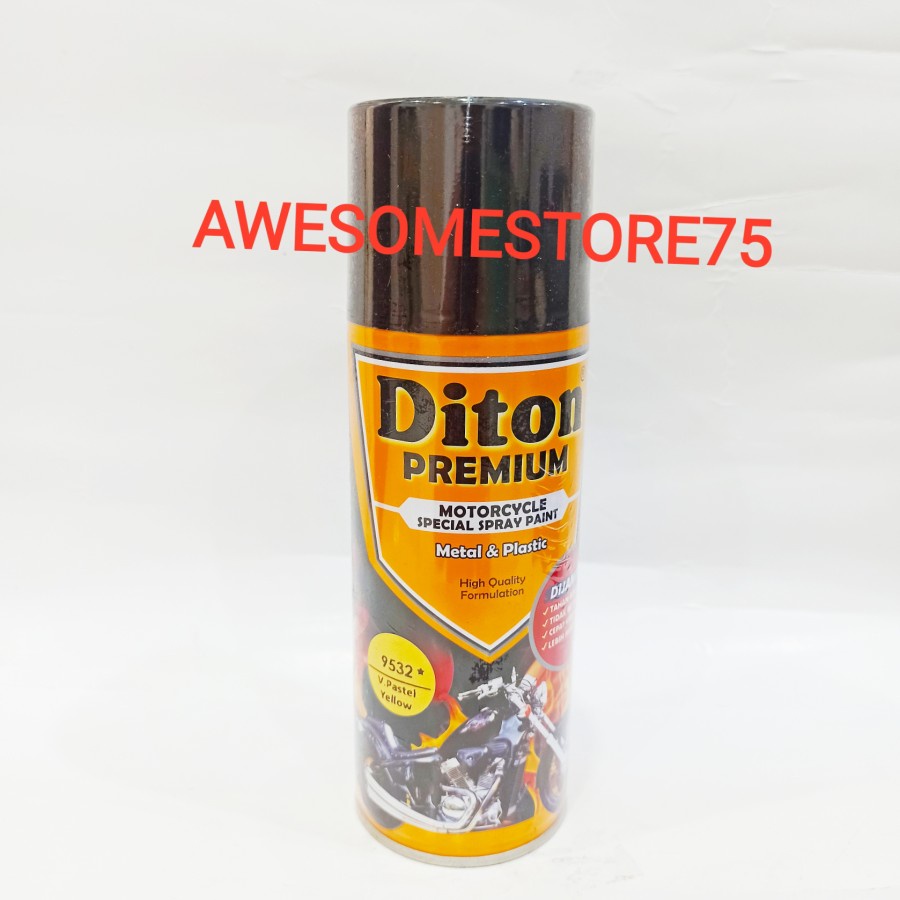 DITON PREMIUM ** V 9532 YELLOW PASTEL Kuning VESPA Cat Semprot Pylox Pilox