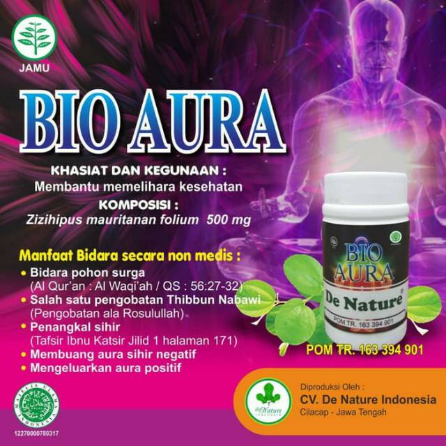 Kapsul bio aura de nature Indonesia