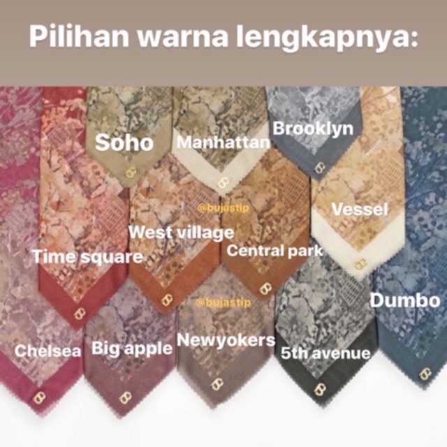 Buttonscarves Misool/TDP/Frozen/NY reborn / Newyork reborn Fifth avenue / new york reborn