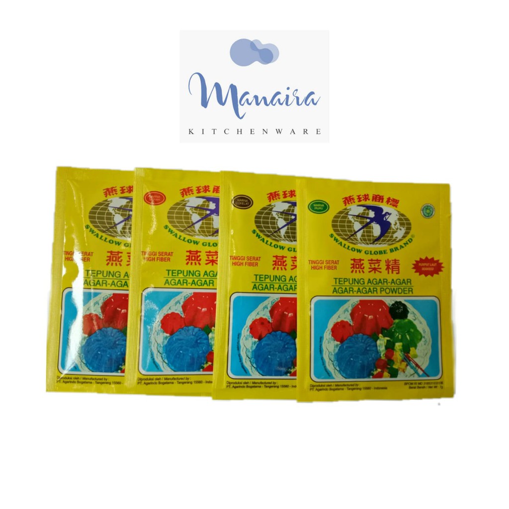 

AGAR SWALLOW GLOBE 7GR /SACHET