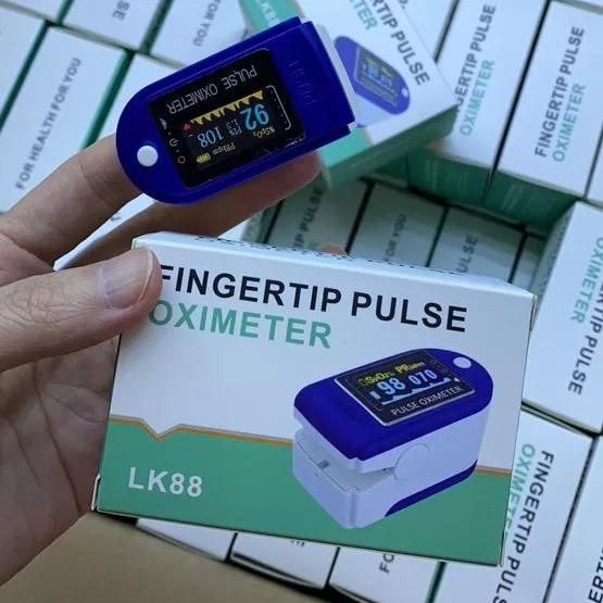 Oxymeter Fingertip Pulse Oximeter Pengukur Kadar Oksigen Jantung