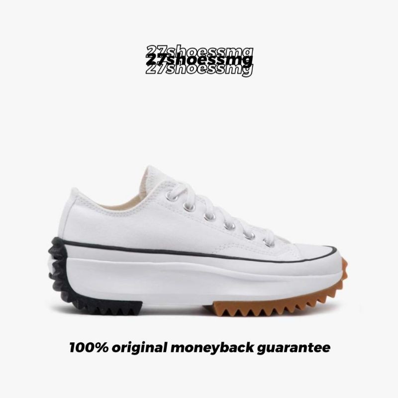 Converse Run Star Hike White Low Resmi PT Map