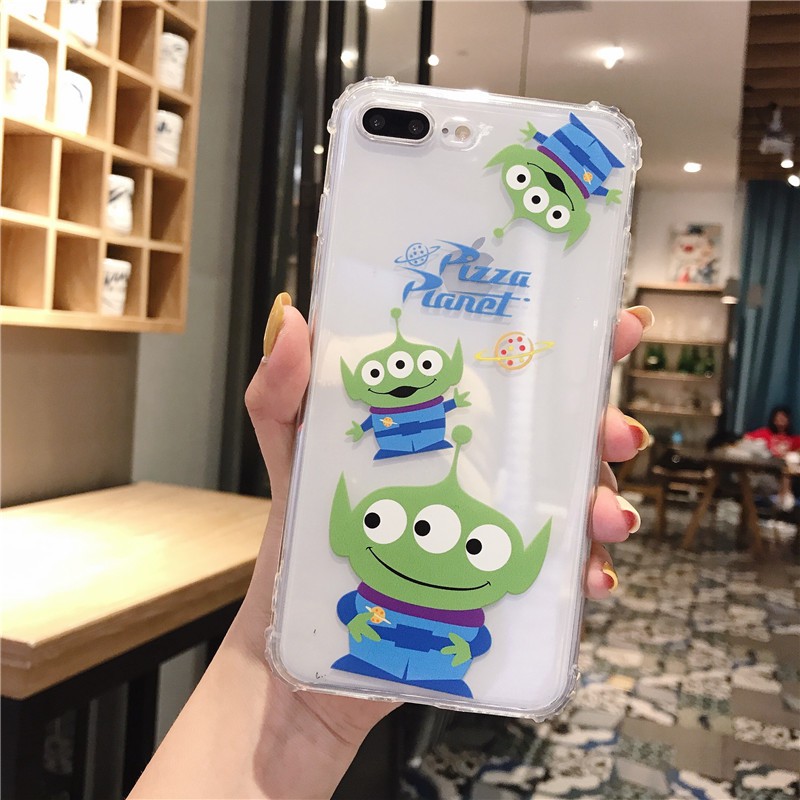 Toy Alien anticrack printing case iphone samsung grand prime a20 oppo a7 f5 f7 f9 a3s vivo y91 y93 y95 v15