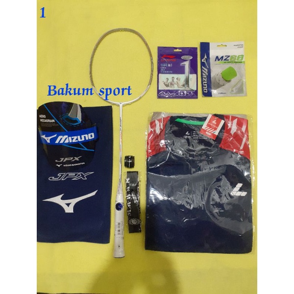 Raket mizuno jpx 8 power Tarikan 32 lbs kualitas 100% original bonus toko Bisa (COD)