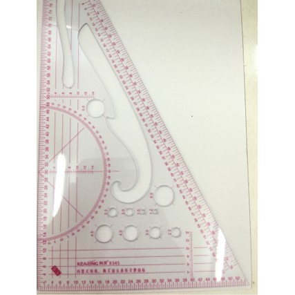 

penggaris busana / modes / tailor kode 8345