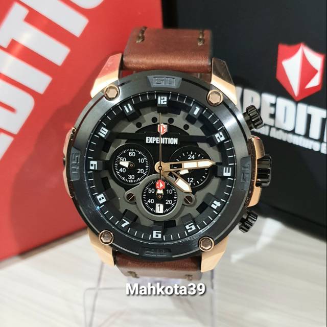 Jam tangan pria Expedition E6787MC Rosegold