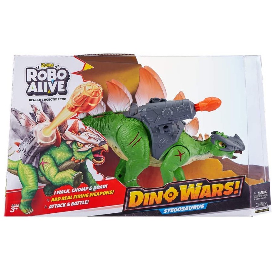 Zuru Robo Alive Dino Wars Stegosaurus Original Zuru