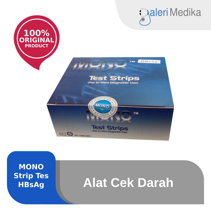 Strip Tes HBsAg - Mono Test HBsAg Strip Mono / Alat Pemeriksaan HBsAg