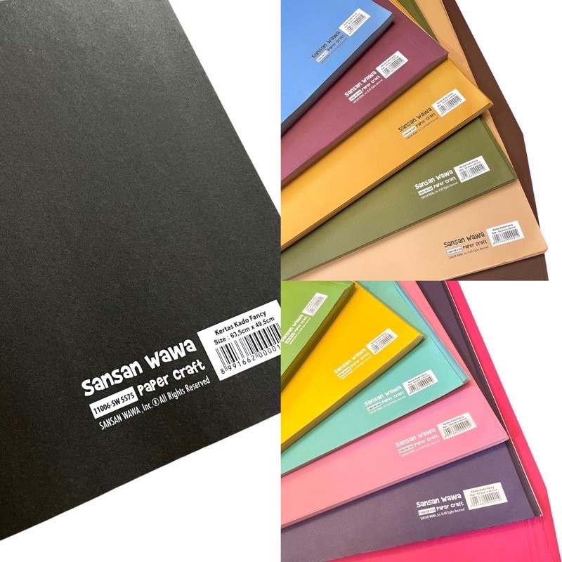 

KERTAS KADO POLOS UK 63cm x 49cm