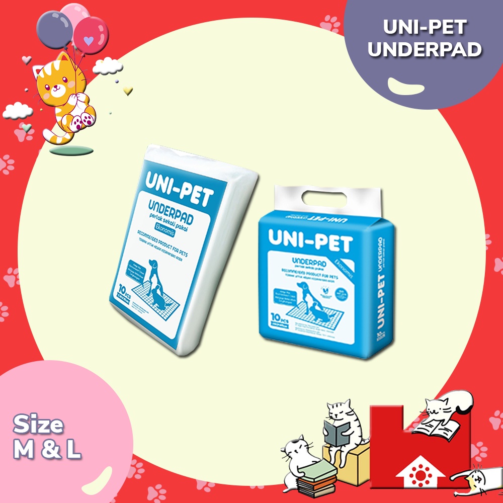 UNDERPET KUCING ANJING 1PCS ALAS KUCING/ANJING MELAHIRKAN