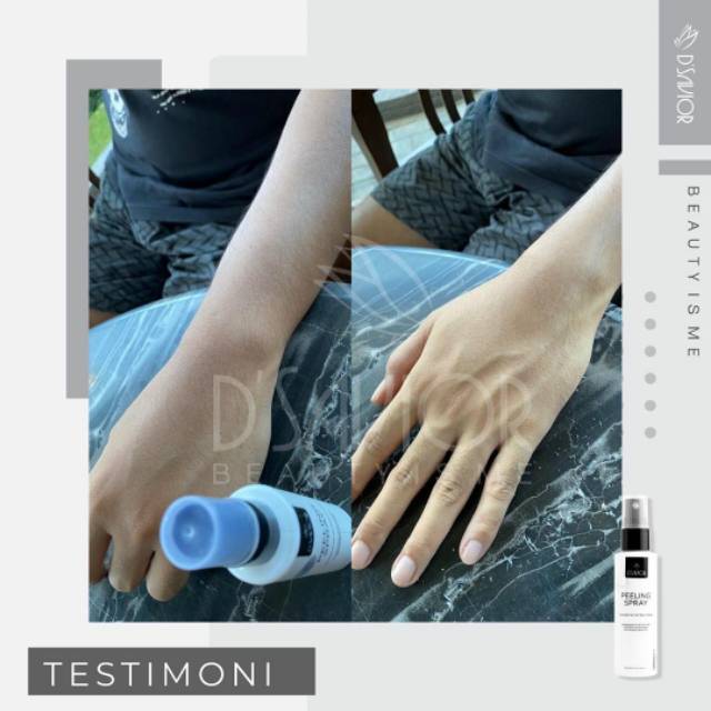 DSAVIOR PEELING SPRAY PENGHILANG DAKI BPOM