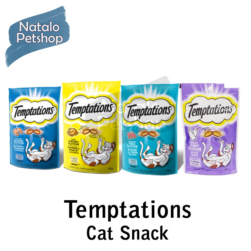 temptations snack kucing