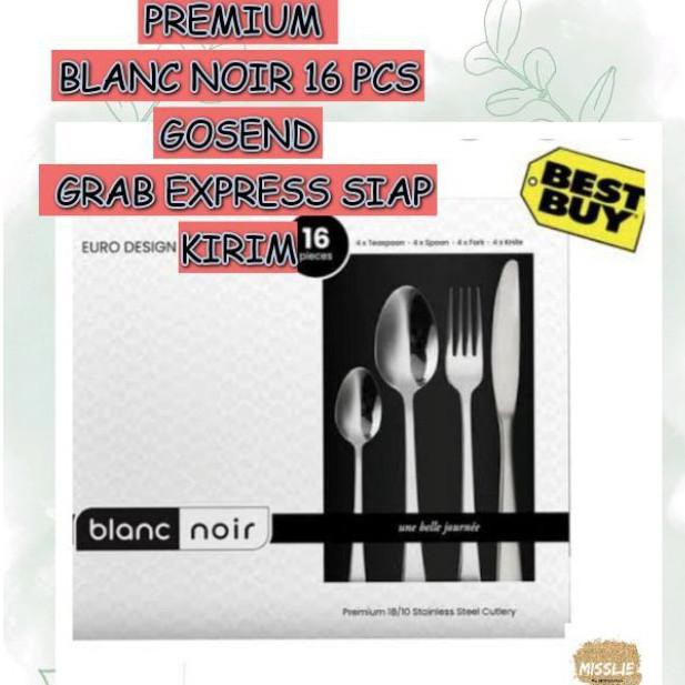 {BISA COD} SENDOK GARPU PREMIUM SET BLANC NOIR ASLI MURAH TERPERCAYA SELALU READY STOCK BARU PREMIUM