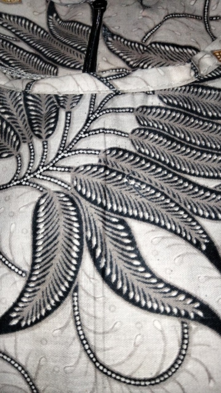 M-l-xl-xxl Batik Tunik Wanita Asj Sa Hrb026 Kenongo Pekalongan Sogan Tulis