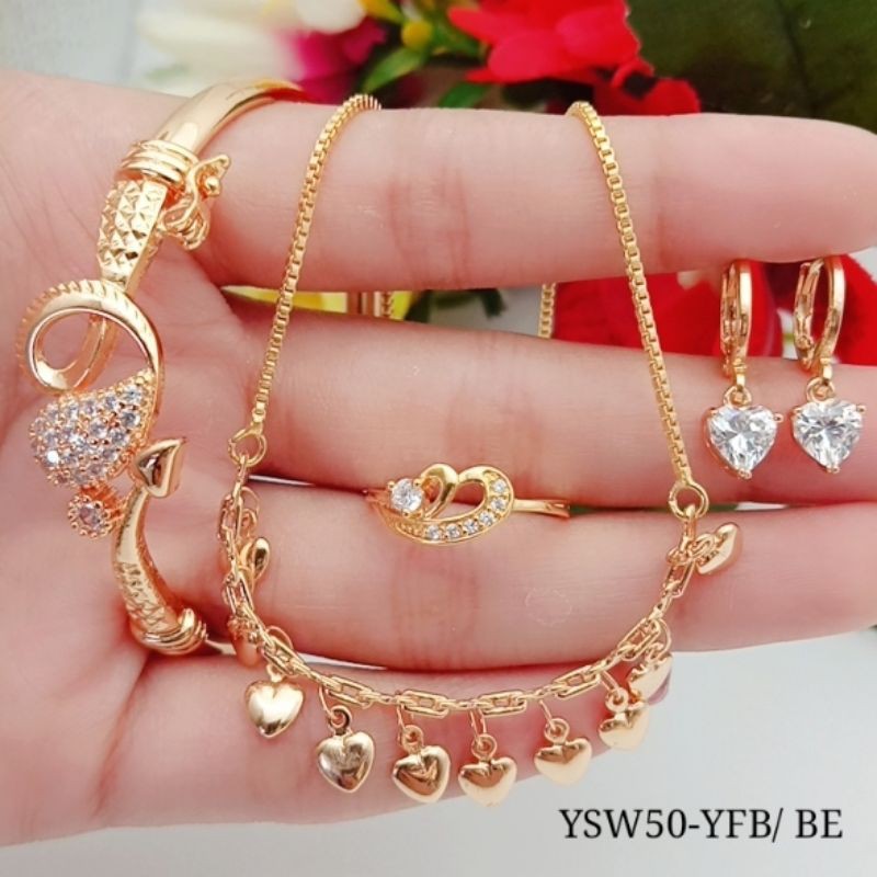perhiasan lapis emas 24k