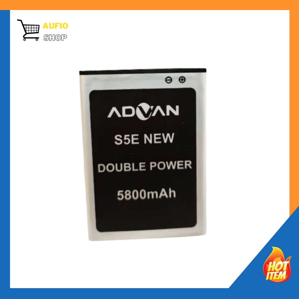 BATERAI ADVAN S5E NEW 5800mAh Double Power